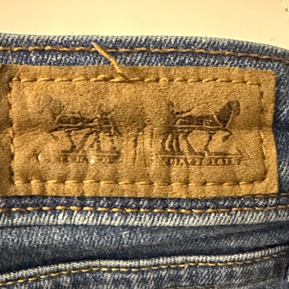 Levi's Perfectly Slimming 512 Skinny Leg Blue Jeans $59 - Picture 5 of 11